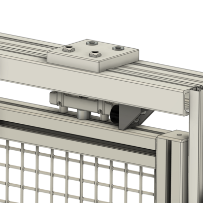 55-030-1 MODULAR SOLUTIONS DOOR PART TROLLEY BUMPER FOR 10-800-0